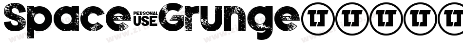Space Grunge字体转换